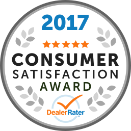 DealerRater 2017 Consumer Satisfaction Award