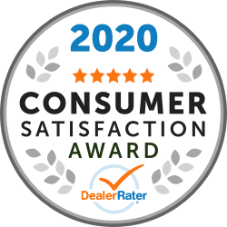 DealerRater 2020 Consumer Satisfaction Award
